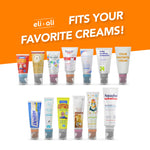 Eli & Ali Tush Swiper - Diaper Rash Cream & Butt Paste Applicator - Universal Fit for Most Diaper Creams | Mess-Free & Hygienic Alternative to Cream Spatula - Carry Less Baby Gear - Blue, 1 Pack