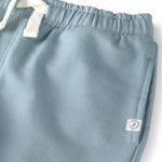 Little Planet by Carter's Neutral 2-Pack Pants Made with Organic Cotton, Blue Creek, Heather Grey, 9M