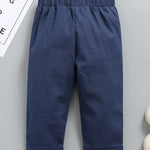 HeMarIsle Baby Single and Toddler Boys Stretch Skinny Chino Pants (Navy,12-18M)