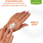 Medline Remedy Clinical Zinc Oxide Paste Skin Protectant (4 oz Tube), Vanilla Scent, Diaper Rash Cream, Incontinence Care, Wetness Protection, Paraben Free, Hypoallergenic, Adults, Children