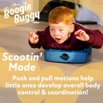 Nuby Boogie Buggy 3-in-1 Scooter for Kids – Walker, Scooter & Caster Board, Lightweight EPP Foam, Waterproof, Indoor & Outdoor Ride-On Toy, Balance & Coordination Development, Green Boogie Buggy