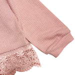 Baby Toddler Girls Cardigan Sweater Dress Cover Up Long Sleeve Knit Bolero Shrug Jacket Spring Embroidery Outwear Tops Pink