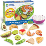 Learning Resources New Sprouts Multicultural Play Food Set - Toddler Groceries Toys, Imaginative Play, Kids Kitchen Playset Accessories, Pretend Playset for Toddlers, Toy Gifts for Boys and Girls