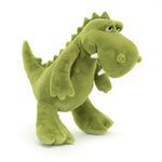 Jellycat Bryno Dinosaur Stuffed Animal, 12 inches - Dinosaur Plush Toy - Classic Children's Gift
