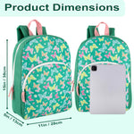 Trail maker 15 Inch Kids Backpacks for Boys & Girls | Preschool, Kindergarten, Elementary School Backpacks with Adjustable, Padded Straps (Beautiful Butterflies)