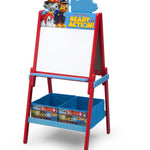 Delta Children Wooden Double-Sided Kids Easel with Storage -Ideal for Arts & Crafts, Homeschooling and More - Greenguard Gold Certified, Nick Jr. PAW Patrol