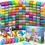 ESSENSON Air Dry Clay 100 Colors, Modeling Clay for Kids, DIY Molding Magic Clay, Gift for Kids