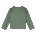 Gerber Unisex Baby Toddler UPF 50+ Long Sleeve Rashguard Swim Rash Guard Shirt, Green, 3T US
