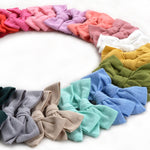 CÉLLOT 40 Pieces Girls Hair Bows Linen Fabric Bows Alligator Clips Hair Accessories for Little Girls Toddlers Kids and Teens