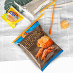 16-Piece Vacuum Sealer Bags with Chip Clips - 4 Sizes (4 Bags Each), Airtight Food Storage for Chips, Bread, Popcorn, Bag Sealer Sticks