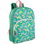 Trail maker 15 Inch Kids Backpacks for Boys & Girls | Preschool, Kindergarten, Elementary School Backpacks with Adjustable, Padded Straps (Beautiful Butterflies)