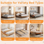 Abdtech Bed Rail for Toddlers with U-Shaped Base: Safety & Foldable - Stable Protective Bed Side Rails - 78.74 x 78.74 x 74.8 Designed for for King Size Bed