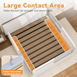 Abdtech Bed Rail for Toddlers with U-Shaped Base: Safety & Foldable - Stable Protective Bed Side Rails - 78.74 x 78.74 x 74.8 Designed for for King Size Bed