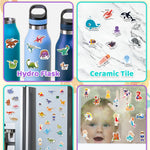 Benresive Reusable Sticker Books for Kids 2-4, Sticker Books for Toddlers 1-3 2-4, Toddler Travel Toys Activities Crafts Gifts - Ocean, Fairy and Dinosaur