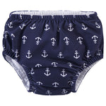 Hudson Baby Unisex Baby Swim Diapers, Anchors, 0-6 Months