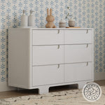 Babyletto Yuzu 6-Drawer Dresser in White with Over 10-Inch Drawer Depth, Greenguard Gold Certified