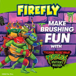 FIREFLY Clean N' Protect TMNT Power Toothbrush, 3D Cover, Battery, 2 Pack