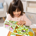 Melissa & Doug Reusable Sticker Pad Bundle - Jungle, Farm & Under The Sea