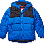 Amazon Essentials Babies, Toddlers, and Boys' Heavyweight Hooded Puffer Jacket