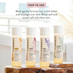 The Honest Company 2-in-1 Cleansing Shampoo and Body Wash for Sensitive Skin, Gentle Tear-Free Hypoallergenic Baby Wash with Naturally Derived Ingredients, Fragrance-Free, 10 fl oz