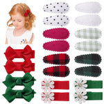 40 PCS Cute Toddler Snap Hair Clips with Flower Patterns - 1.5" Mini Hair Barrettes and Accessories for Baby Girls, Infants, Toddlers