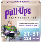 Pull-Ups Boys' Skin Essentials Potty Training Pants, Training Underwear, 2T-3T (16-34 lbs), 124 Ct (4 Packs of 31)