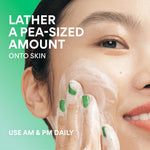 innisfree Green Tea Amino Acid Cleansing Foam, Sulfate-Free Hydrating Korean Face Wash, Gentle Lather, pH-Balanced Skincare