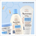 Aveeno Baby Eczema Therapy Moisturizing Cream, Natural Colloidal Oatmeal & Vitamin B5, Cream for Dry, Itchy, Irritated Skin Due to Eczema, Paraben- Steroid-Free, 12 fl. oz