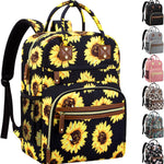 Diaper Bag Backpack for Women Large Capacity with Insulated Pockets Multifunctional Diaper Bags For Baby Girl Boy Waterproof Baby Bags For Mama Maternity Travel Bag Black