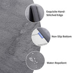 Huloo Sleep Ultra Soft Baby Play Mat for Floor,1.3" Thick Elasti-Foam 50x50 Playpen Mat for Toddlers Infant kids,Non-Slip Backing Safe for Crawling&Tummy Time,Tatami Style (Dark Grey)