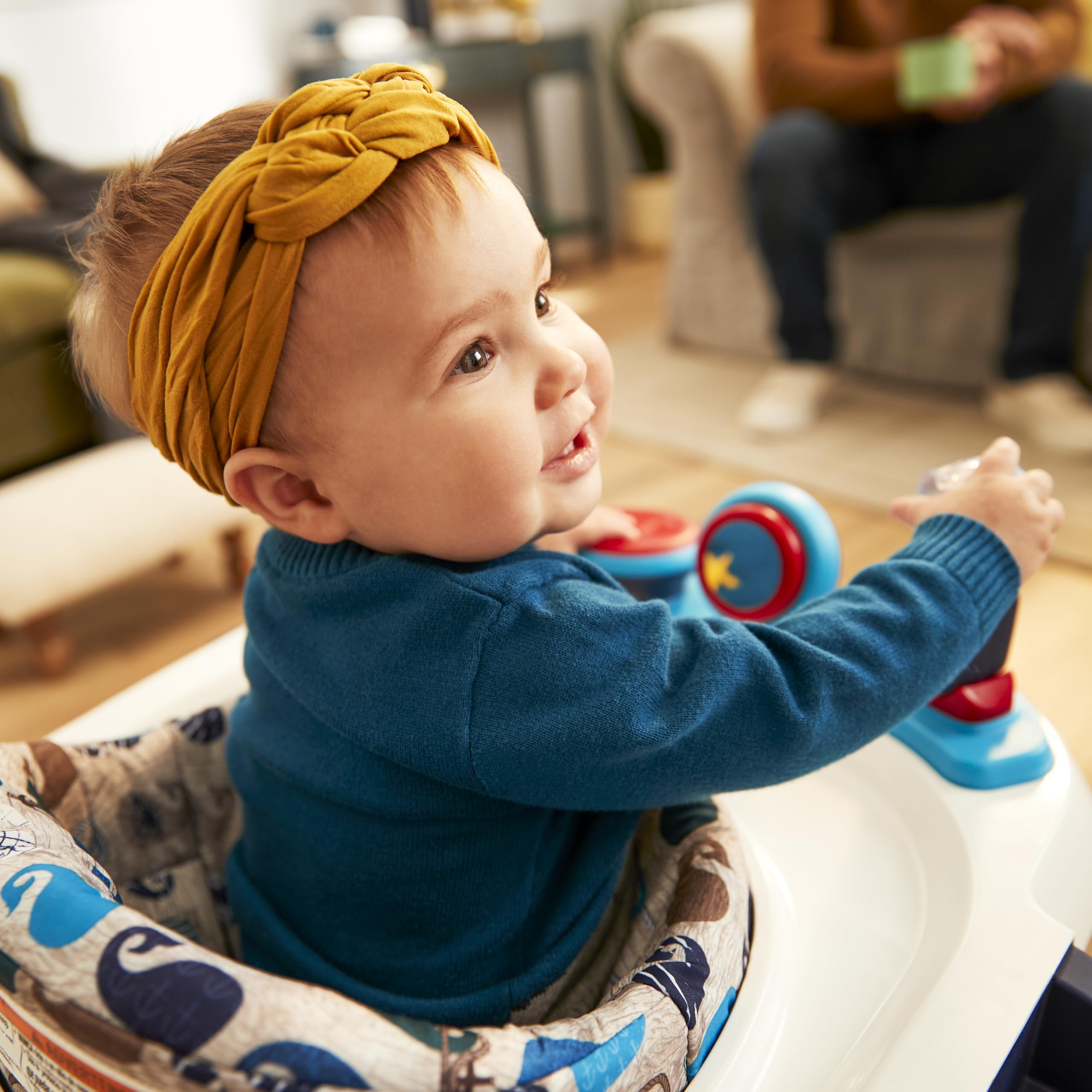 Safety 1st Ready, Set, Walk! DX Developmental Walker, Spotlight Teal