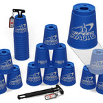 Speed Stacks | Official Sport Stacking Set, Blue - 12 Cups and Holding stem | Top Grade Materials, Low Friction | WSSA Approved