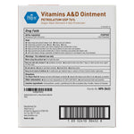 MED PRIDE Vitamins A&D Ointment Diaper Rash Cream Packets Adults AD Skin Protectant 5g Packets 144 Ct Lanolin & Petrolatum for Chafing Cuts Dry Skin