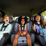 Safety 1st Ellaris 3-in-1 Convertible Car Seat, Slim Fit Design, Rear & Forward-Facing, 5-Position Headrest, 3-Across Fit, Travel-Friendly with Machine-Washable Seat Pad, Smokey Haze
