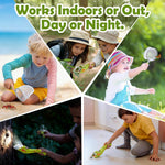 Bug Catcher Kit for Kids with Light and Insect Habitat - Outdoor Exploration Toys for Boys Girls Ages 6+, STEM Educational Toys Set Includes Net, Tweezers, Magnifying Glass Cup, Screwdriver
