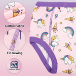 MooMoo Baby Potty Training Underwear 10 Packs Absorbent Toddler Training Pants for Boys and Girls Cotton 3T Pink