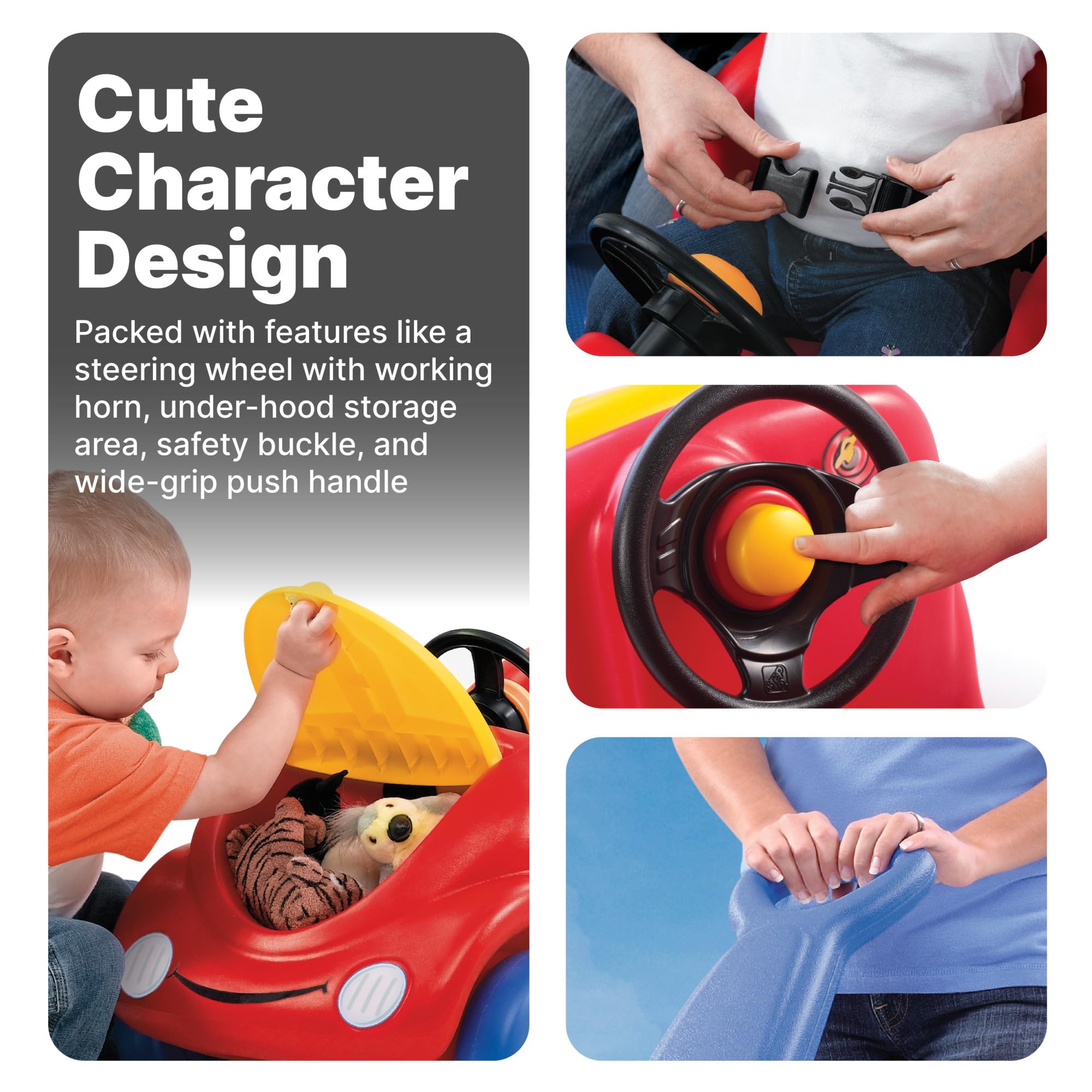 Step2 Push Around Buggy Kids Push Car, Ride - Push & Pedal Riding ...