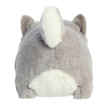 Aurora® Adorable Spudsters™ Haze Husky Stuffed Animal - Round Shape Makes for Comforting Cuddles - Perfect for Kids All Ages and Animal Loving Adults - Gray 9.5 Inches