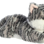 Aurora® Adorable Flopsie™ Dutch Rabbit Stuffed Animal - Playful Ease - Timeless Companions - Black 12 Inches