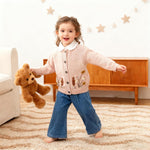 Lamgool Infant Baby Pullover Sweater Knitted Button Down Toddler Kids Sweatshirt for Spring
