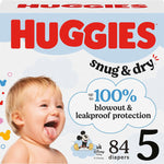 Huggies Size 3 Diapers, Snug & Dry Baby Diapers, Size 3 (16-28 lbs), 34 Count, Packaging May Vary