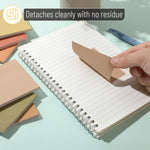 Mr. Pen- Sticky Notes, 3"x3", 12 Pads, 600 Sheets, Autumn Earth, Sticky Notes Bulk, Self-Stick Note Pads, Perfect for Office, School, Home, Study & Organization