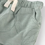 Little Planet by Carter's Boy 2-piece Shorts Set made with Organic Cotton, Citrus Green, 24M