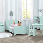 Delta Children MySize Wood Toddler Bed - Greenguard Gold Certified, Mint