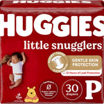 Huggies Size Newborn Diapers, Little Snugglers Baby Diapers, Size Newborn (up to 10 lbs), 31 Count, Packaging May Vary