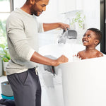 Skip Hop Baby Bath Rinse Cup MOBY Tear-free Waterfall Rinser Grey Age 0+