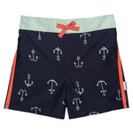 Gerber Baby Boys Baby Toddler Long Sleeved Rashguard Swim Bathing Suit Set Anchors 3-6 Months
