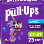 Pull-Ups Boys' Potty Training Pants, Size 3T-4T Training Underwear (32-40 lbs), 112 Count (4 Packs of 28), Packaging May Vary