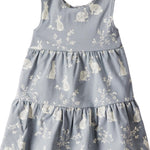 Little Planet by Carter's Baby Girl Dress Made with Organic Cotton, Bunny Print, 3M
