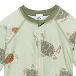 Gerber Toddler Boys' Rashguard, Turtle, 2T